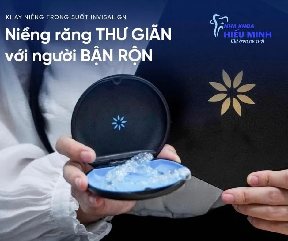 Niềng răng Invisalign phù hợp với người bận rộn